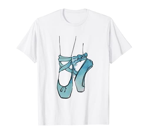 Camiseta de bailarina de ballet con punta de bailarina Camiseta
