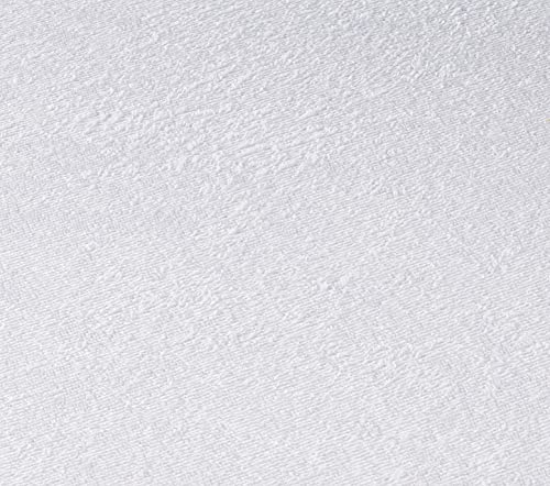 Cándido Penalba Super - Protector de colchón, rizo impermeable, 90 x 190/200 cm, blanco