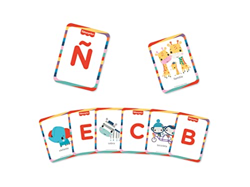 Cayro - Tarjetas de Abecedario y Ejercicios prácticos - Tarjetas de aprendizaje infantil - Juguetes infantiles - Juegos infantiles educativos