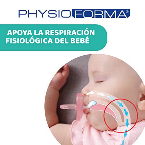 Chicco Physio Soft Chupete para Bebés de 0 a 6 Meses, 100% Silicona Suave y Delicada que Imita el Pecho Materno, con Orificios de Ventilación y Tetina Physioforma - Azul - 1 Unidad