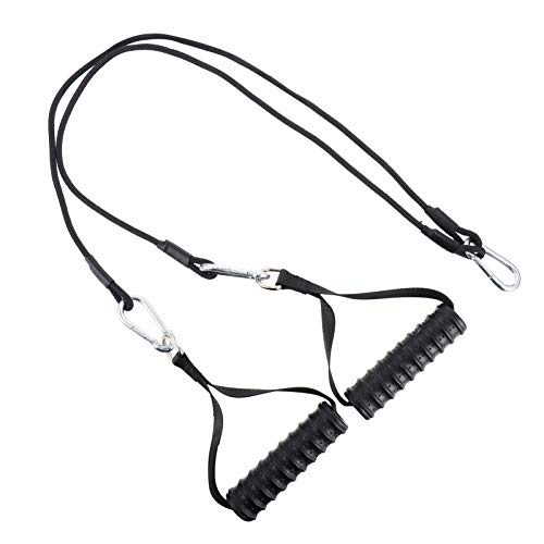 CLISPEED Cable para polea de fitness, cable para bíceps Fitness cable expansor torácico para equipo de gimnasio doméstico, conexión para ejercicios de tríceps, torácicos