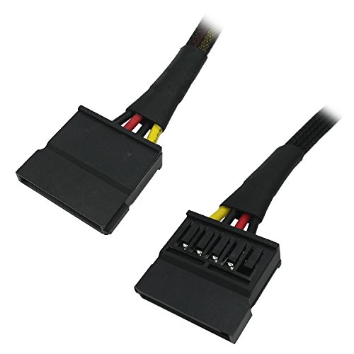 COMeap (3 paquetes) tarjeta madre ATX 4 pines a SATA Disco duro HDD Adaptador de corriente Cable para Lenovo 12 pulgadas (30 cm)