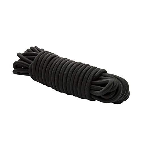 Cuerda expansora 20 m negro 8 mm cuerda elástica cuerda elástica cuerda tensora lona lona cuerda elástica tensión y sujeción
