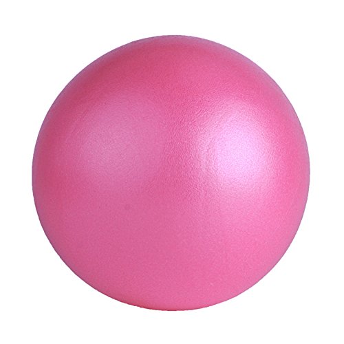 CxIACom - Pelota de yoga a prueba de explosiones para ejercicios de espesor, mini pilates, Fitball para niños y mujeres, color rosa, tamaño talla única, 0.23