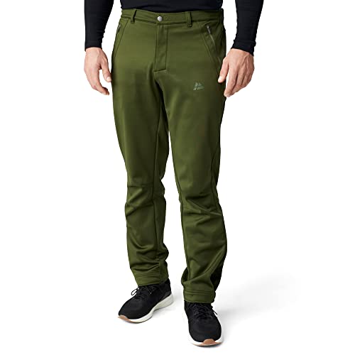 DANISH ENDURANCE Pantalon Softshell Hombre 1 Paquete Verde L