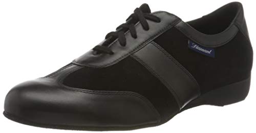 Diamant Diamant Ballroom Sneakers Herren 123-225-070 - Zapatos de Baile - Standard & Latino para Hombre, Color Negro (Schwarz), Talla 42