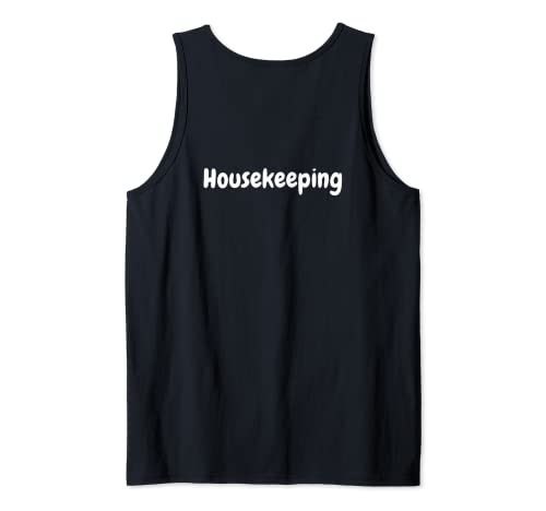 Diseño del equipo de Housekeeping para hoteles. Camiseta sin Mangas