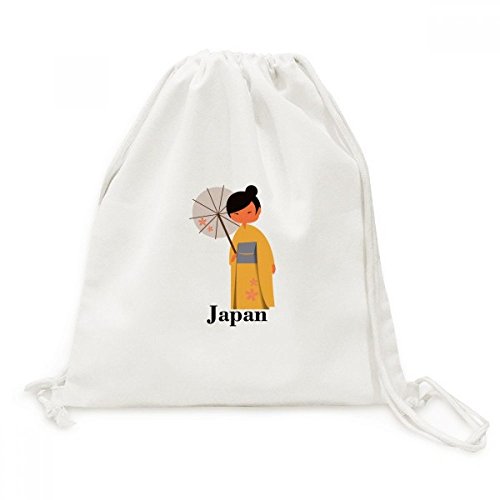 DIYthinker Viajes Mujeres Tradicional Japonesa código de Vestimenta de la Lona del morral del Lazo Bolsas de la Compra