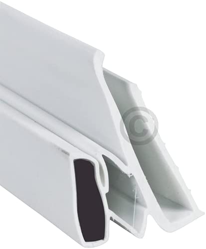DL-pro Junta de goma universal para puerta, 200 x 100 cm, para atornillar en nevera y congelador