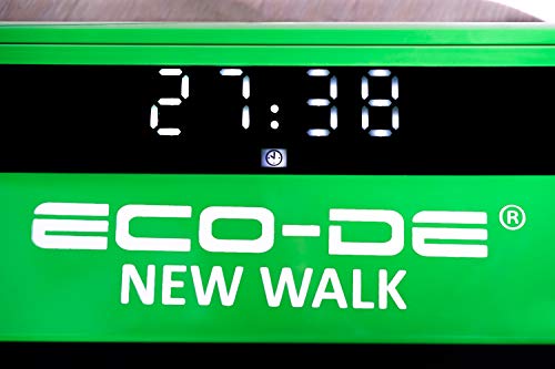 ECODE Cinta de Andar y Correr New Walk con Mando A Distancia, Panel de Control LCD, Sistema de Parada Auto, y Manillar Plegable.