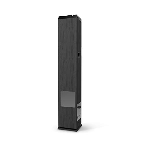 Energy Sistem Tower 5 g2 Ebony (65 W, Bluetooth 5.0, True Wireless Stereo, Radio FM, USB/MicroSD MP3 Player, Audio-In)-Negro