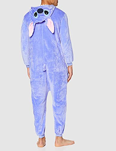 Everglamour - pijama/mono, azul, basado en el personaje Stitch de Lilo y Stitch