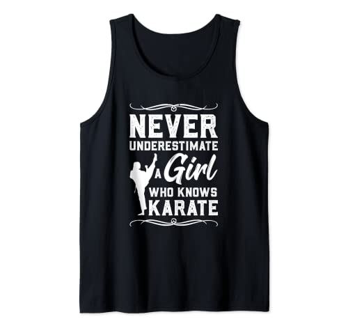 Girl Who Knows Karate, Taekwondo o Judo. Camiseta sin Mangas