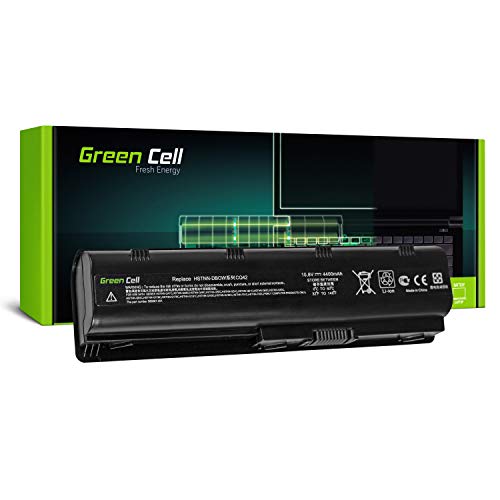 Green Cell Batería HP MU06 MU09 593553-001 593554-001 593562-001 636631-001 HSTNN-LB0W HSTNN-UB0W HSTNN-Q62C HSTNN-DB0W HSTNN-LB0Y HSTNN-LB0X HSTNN-LBOW HSTNN-UB0Y para HP y Compaq Portátil