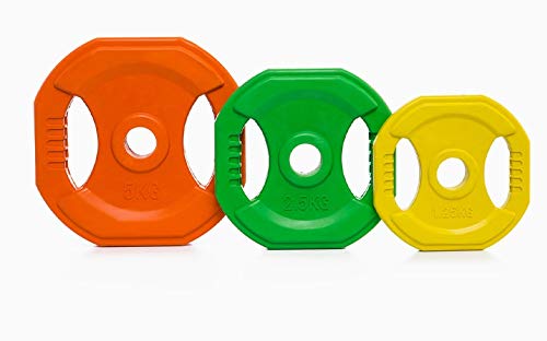 Grupo Contact - Discos de Body Pump de 2,5 kg (Venta por Unidades) Color Verde