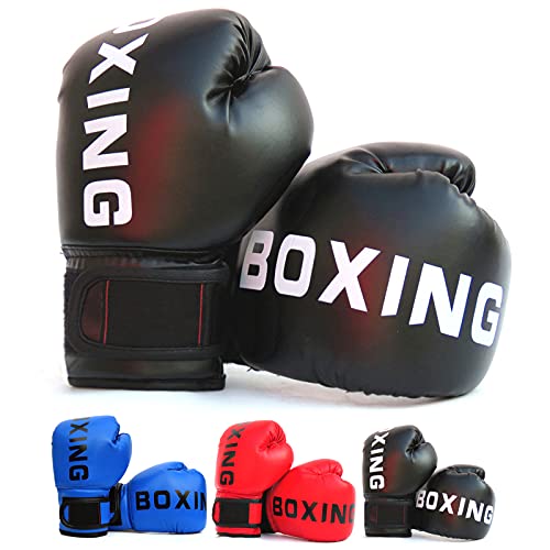 Guantes de Boxeo para Entrenamiento y Sparring, Guantes de Combate, Guantes de Saco de Boxeo para MMA Muay Thai y Kick Boxing