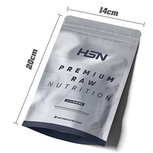 HSN Arginina HCL en Polvo Fórmula para Liberar Óxido Nítrico | Suplemento Deportivo para el Rendimiento | Vegano, Sin Lactosa, Sin Gluten, Sin Sabor, 150gr