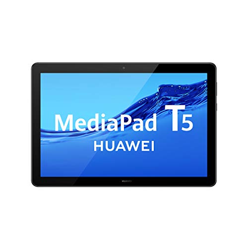 Huawei Mediapad T5 - Tablet (Wi-Fi, Pantalla Full HD, 32 GB de Memoria Interna (Ampliable), 2 GB de RAM, batería de 5100 mAh), Color Negro