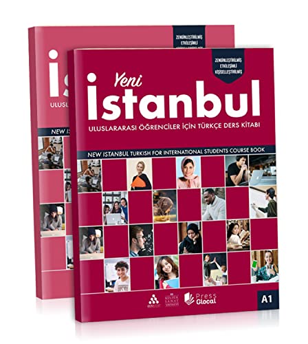 Istanbul A1 Turkce Seti Yeni, Libro de Curso de Turco con Libro de Ejercicios, Nivel Principiante, Aprender Turco