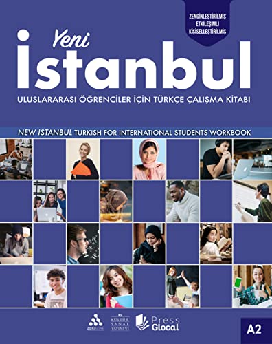 Istanbul A2 Turkce Seti Yeni, Libro de Curso de Turco con Libro de Ejercicios, Nivel Elemental, Aprender Turco