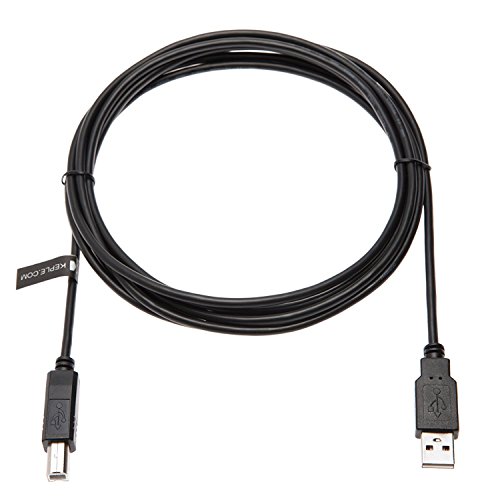 Keple Cable de impresión Extra Largo 3 Metros Compatible con Canon Pixma MG3051 / MG3650 / MG4250 / MG5750 / MG5751 / MG6850 / MG7750 / MX475 | Cable USB B Escáner Copiadora