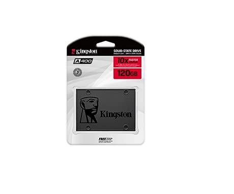 Kingston A400 SSD Disco duro sólido interno 2.5" SATA Rev 3.0, 120GB - SA400S37/120G
