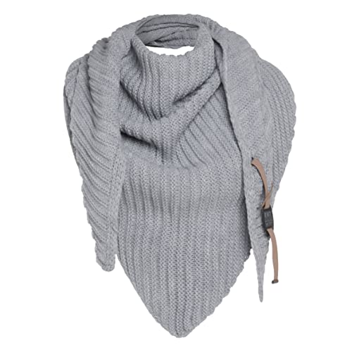Knit Factory - Demy Bufanda Triangular - Violeta - 190x85 cm