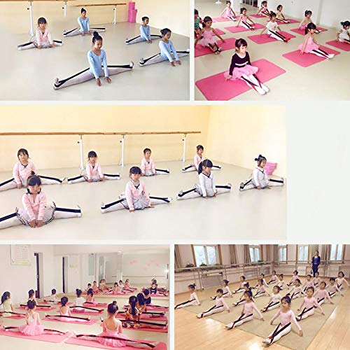 KRUIHAN 2 Piezas Niñas Baile Latino Bandas de Resistencia-Correa de Yoga Ballet Banda Elástica para Piernas de Ejercicio Tirante para Gimnasia Deportes Entrenamiento