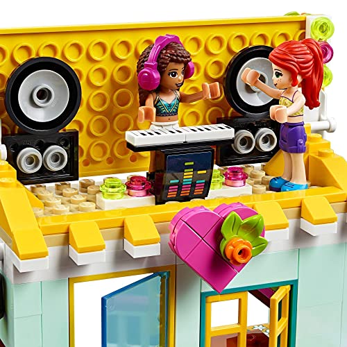 LEGO 41428 Friends Casa en la Playa, Juguete de Construcción para Niños y Niñas de +6 años, Casa de Muñecas con Mini Muñecas