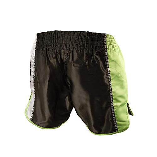 LEONE 1947 AB760 Pantalones Cortos de Kick-Thai, Unisex – Adulto, Negro, L