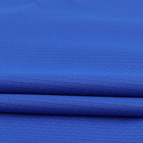 Muscle Alive Hombre Camisetas atléticas de Culturismo para de Secado rápido para músculos Gimnasio Entrenamiento Tops Azul M