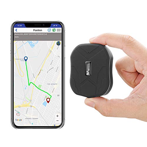 MUXAN Mini GPS Tracker Child SOS Alarma de emergencia Posicionamiento en tiempo real Mini GPS Tracker Espía para objetos de valor Ancianos Motocicleta Bicicleta Vehículo TK921