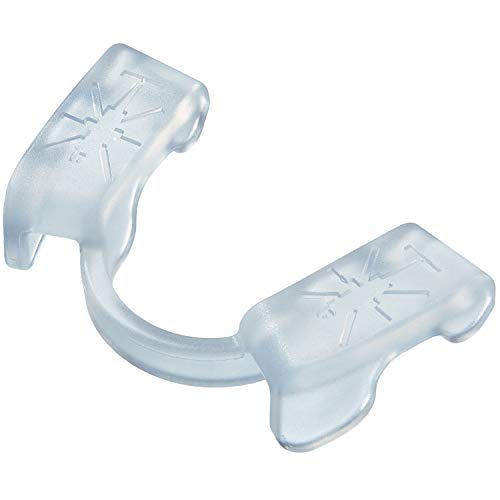 Protector bucal de levantamiento de pesas, boquilla de levantamiento de pesas, mandíbula inferior, sin contacto (transparente)