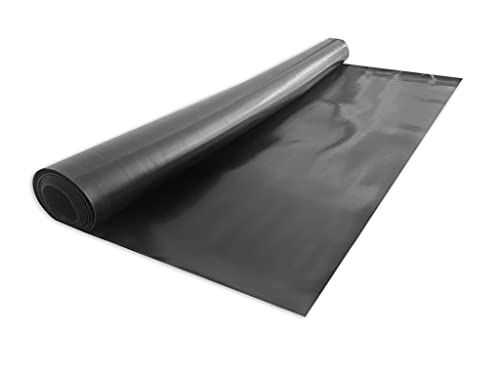 Rollo de plancha de goma SBR | Suelo para altas cargas de trabajo | Pavimento para garaje | Suelo para gimnasio (3 mm: Rollo de 1,4 x 15 metros)