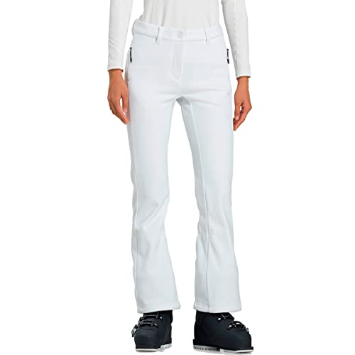 Rossignol W Ski Softshell Pantalones Deportivos, Mujer, White, M