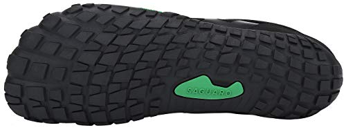 SAGUARO Hombre Mujer Barefoot Zapatillas de Trail Running Minimalistas Zapatillas de Deporte Fitness Gimnasio Caminar Zapatos Descalzos para Correr en Montaña Asfalto Escarpines de Agua, Negro, 40 EU