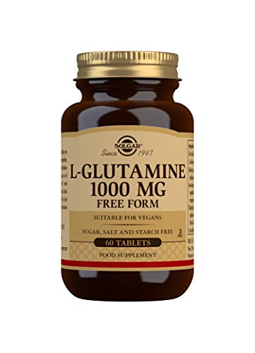 Solgar L-Glutamina 1000 Mg, Envase de 60 Comprimidos
