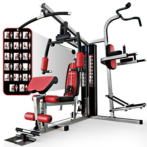 Maquina multiestacion musculacion FITFIU entrenamiento gimnasio pesas  fitness »