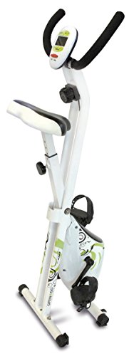 Tecnovita by BH Open&GO YF90 Bicicleta estática Plegable. Sistema de Freno magnético. Volante de inercia Equivalente a 8kg. Monitor Easy Start