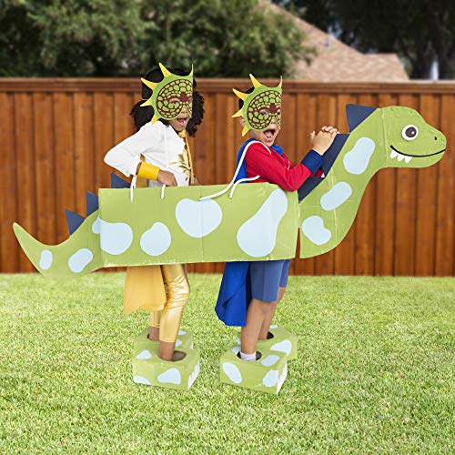 THE TWIDDLERS 30 Máscaras de Espuma Dinosaurio con Correas Elásticas para Niños