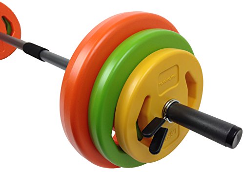 Tunturi Weight Set Pump Aerobic, Unisex Adulto, Multicolor, 20 kg