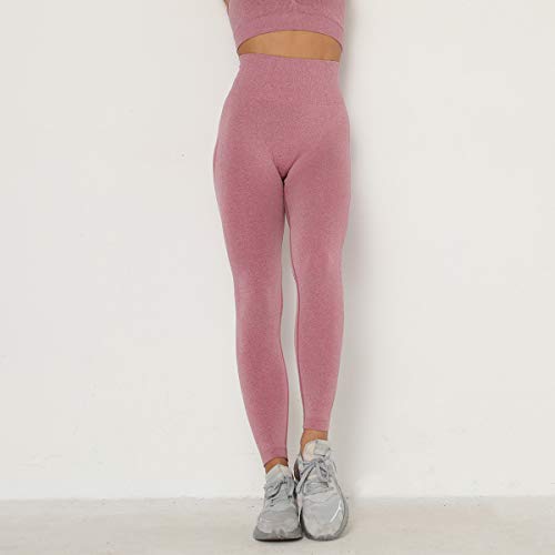 UMIPUBO Mujer Mallas Pantalones Deportivos Push up Yoga Leggings de Cintura Alta Pantalones Deporte para Fitness Running Elásticos y Transpirables
