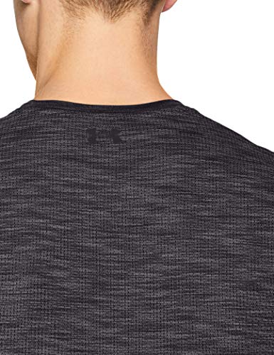 Under Armour Vanish Seamless Short Sleeve Camiseta, Hombre, Gris (Charcoal/Black 019), S