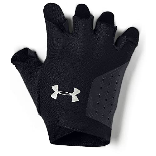 Under Armour Women's Training Glove Guantes, Mujer, Negro (Black/Silver 001), S