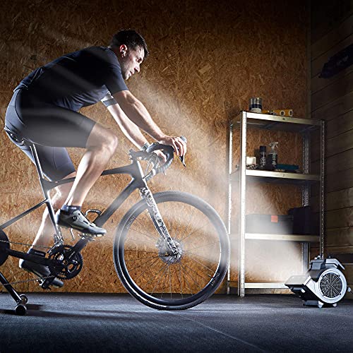 Ventilador de suelo para gimnasio Vacmaster Cardio54 con ventilador de bicicleta con control remoto Ventilador silencioso