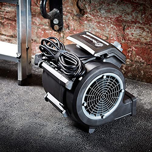 Ventilador de suelo para gimnasio Vacmaster Cardio54 con ventilador de bicicleta con control remoto Ventilador silencioso