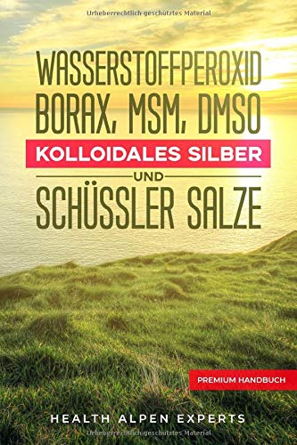Wasserstoffperoxid Borax MSM DMSO Kolloidales Silber und Schüssler Salze: Anwendung Wirkung Erfahrungsberichte und Studien - Premium Handbuch
