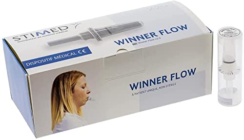 Winner Flow Insuflador para fortalecer y ejercitar el suelo pélvico, potencia la musculatura profunda del abdomen 15 UNIDADES