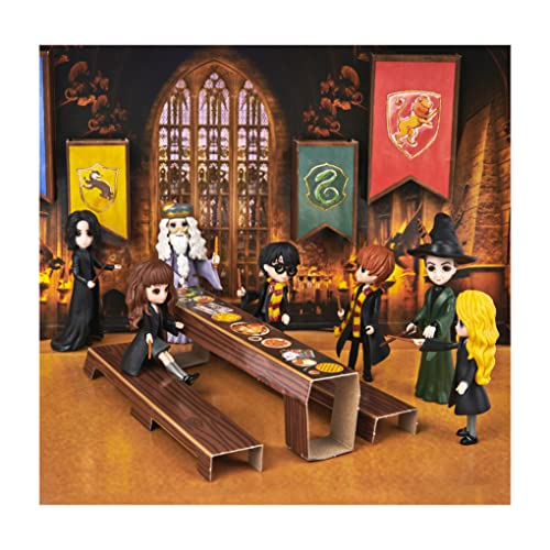 Wizarding World Harry Potter-Juego de 7 Figuras coleccionables y Caja de Regalo, Color no se Puede aplicar. (Spin Master 6062280)