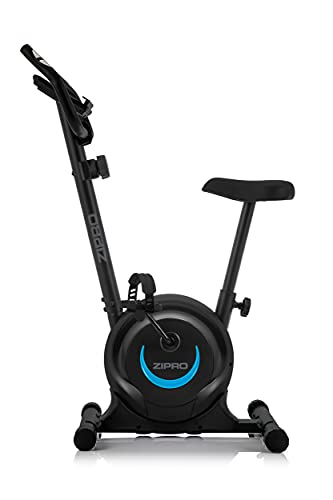 ZIPRO Bicicleta estática para Casa ONE S, entrenador eliptico, LCD Pantalla, sensores de pulso, ajuste de resistencia, 110kg